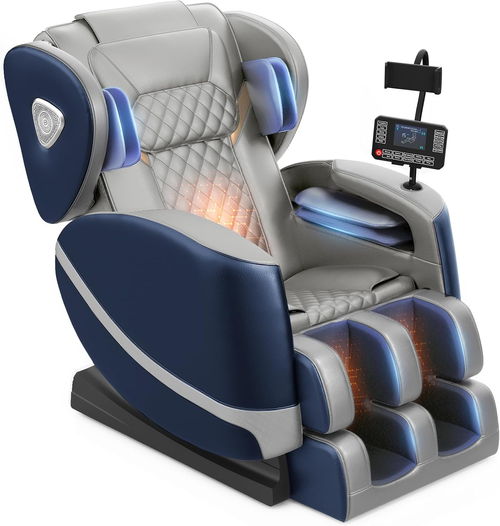 Full Body Zero Gravity Massage Chair with Heat, Foot Massage & Bluetooth