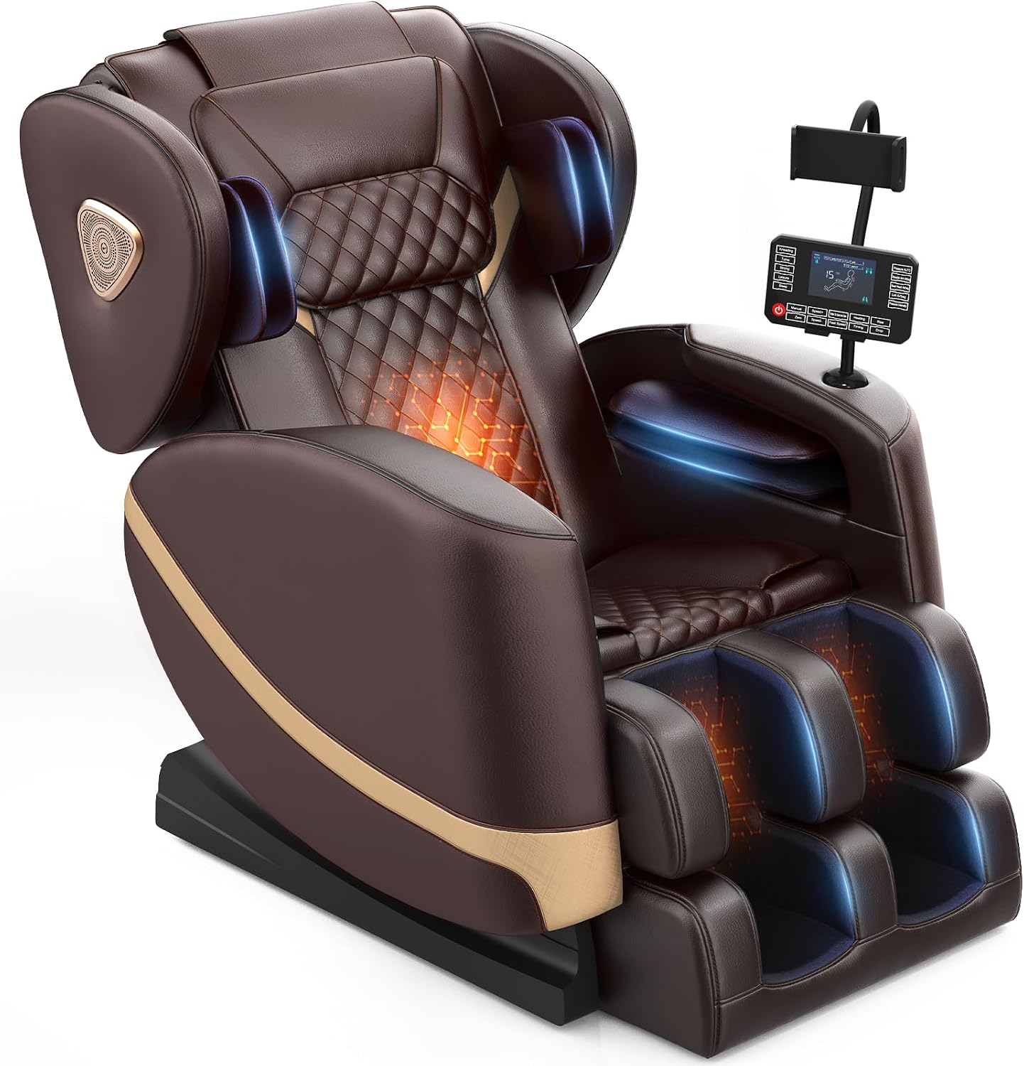 Full Body Zero Gravity Massage Chair with Heat, Foot Massage & Bluetooth
